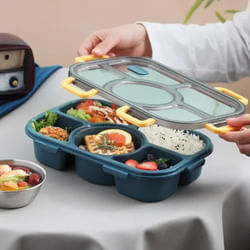 Bento Lunch Box - 5 Slots - Single Piece