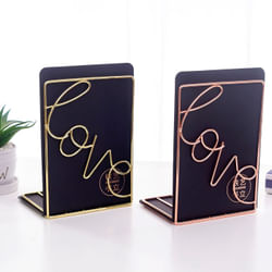 Bookend Set Love