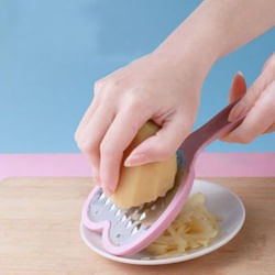 Grater - Heart Shaped - Set Of 4