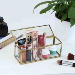 Organizer Box - Rectangle - 2 Compartments - Single Piece