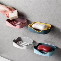 Soap Holder - Dual Tone - Wall Mounted - Single Piece