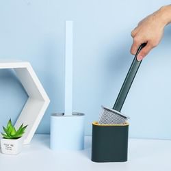 Toilet Cleaning Brush - Silicone - Assorted - Single Piece