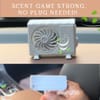 Solar-Powered AC Design Car Diffuser