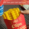 French Fry Bag Clip