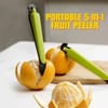Portable 5-In-1 Fruit Peeler