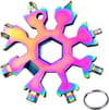 Gift 18-In-1 Stainless Steel Multi-functional Tool - Snowflake - Assorted - Single Piece