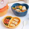 Buy 2-Layered Lunch Box - Bird-Shaped - Orange - Single Piece