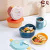 2-Layered Lunch Box - Bird-Shaped - Orange - Single Piece Online