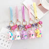 Gift 4 Charms Keychain - Unicorn - Assorted - Single Piece