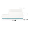 Gift 5 Compartment Bathroom Caddy - White And Blue