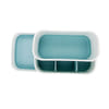 Buy 5 Compartment Bathroom Caddy - White And Blue