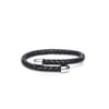 Buy 6Mm Round Double Braided Leather Cuff Bracelet