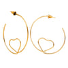 Buy Abigail Earring - Heart In A Loop