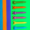 Gift Animal Stick Crayons - Set Of 6
