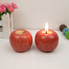 Gift Apple Shaped Candle - Single Piece