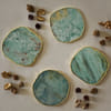 Aquamarine Agate Coasters - Set Of 4 Online