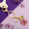Gift Bag Charm With Keychain - Say Cheese - Single Piece