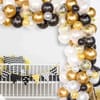 Buy Balloons - Black And Gold - Set Of 12
