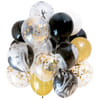 Balloons - Black And Gold - Set Of 12 Online