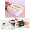 Buy Bamboo Lid Tissue Box - Organizer - Assorted - Single Piece