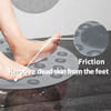 Buy Bath Scrubber Mat - Silicone - Round - Single Piece