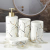 Gift Bathroom Accessories - Ceramic - Assorted - Set Of 4