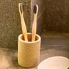 Buy Bathroom Set - Wood Finish - Stone - Set Of 4