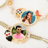 Bhaiya Bhabhi Personalized Macrame Rakhi Online