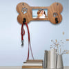 Buy Big Bone Leash Holder Photo Frame - Light Cherry Wood
