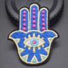 Gift Brooch - Hamsa - Embroidered - Single Piece