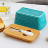 Gift Butter Box - Ceramic - Textured - Single Piece
