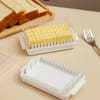 Butter Cutter Plus Storage Box - Transparent - Rectangle - Single Piece Online