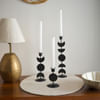Gift Candle Stands - Lunar - Set Of 3