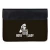 Canvas Laptop Sleeve - Boss Lady Sketch Online