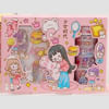 Gift Cartoon Washi Tape And Sticker Card Set - Assorted