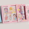 Buy Cartoon Washi Tape And Sticker Card Set - Assorted
