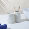 Gift Ceramic Bathroom Essentials - Set Of 4 - Assorted