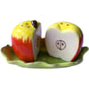 Gift Ceramic Salt Pepper Shaker - Apple - Assorted - Single Piece