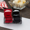 Shop Ceramic Salt Pepper Shaker With Tray - Assorted - Single Piece