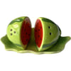 Gift Ceramic Salt Pepper Shaker With Tray - Watermelon - Assorted - Single Piece