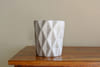Gift Checkered White Planter