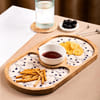 Chip And Dip Platter - Oval - Wabi Sabi - Single Piece Online