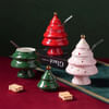 Gift Christmas Tree Mug With Straw - Assorted - Single Piece