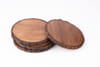 Shop Coasters - Wooden Bark - Set Of 4