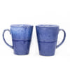 Shop Coffee Mug - Shades Of Blue - 280ml - Set Of 2