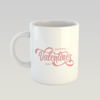 Coffee Mug - Striped Valentines Day