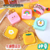 Gift Coin Pouch Silicone Yellow Single Piece