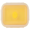 Gift Collaspsible Silicon Lunch Box - 540ml - Yellow