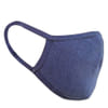 Cotton Face Mask - Flat Dust Masks - Navy Blue Online