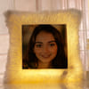 Gift Cozy Companion - Personalized LED Fur Cushion